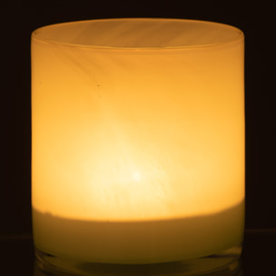 J-Line photophore Jade - verre - vert clair - medium