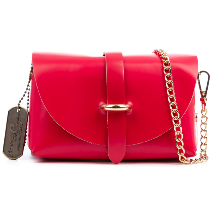 Aurora Borsa a tracolla Donna. Pelle autentica Ruga