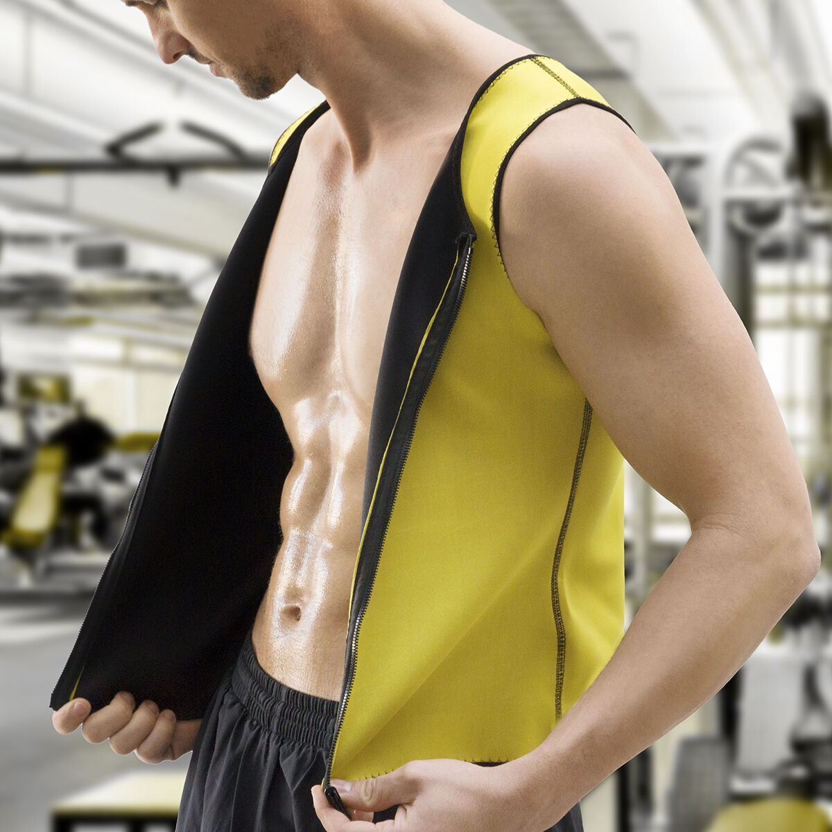 Pack Station de Tractions Fitness avec Guide d’Exercices et Gilet Sauna Sport Homme L InnovaGoods