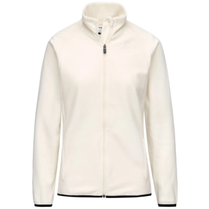 Felpe Kappa Donna Logo Savaux Slim Bianco