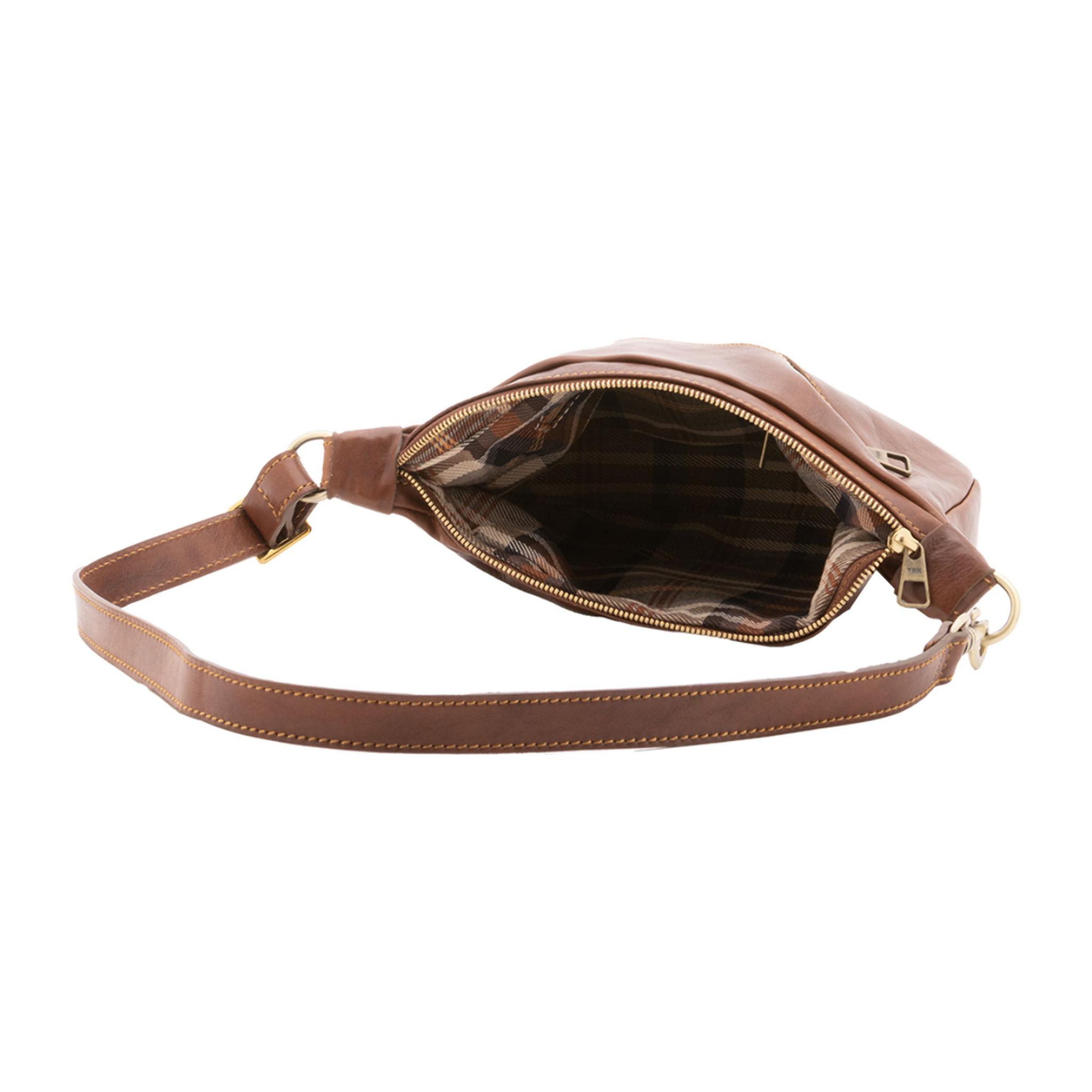 Borsa a spalla  unisex In Vera pelle Made in Italy 28x18x6 cm