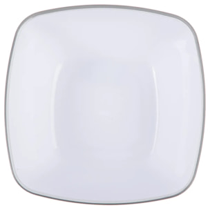 Saladier D14cm "Square" gris anthracite