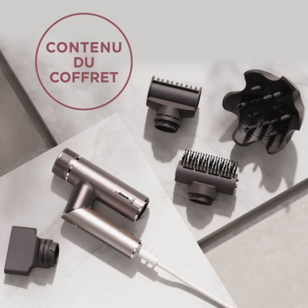 Sèche cheveux SHARK SpeedStyle Pro HD542EU FLEX 4-en-1