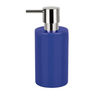 Distributeur de savon Ceramique TUBE Bleu Marine Spirella