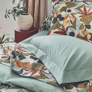 Drap plat esprit nature - Vert
