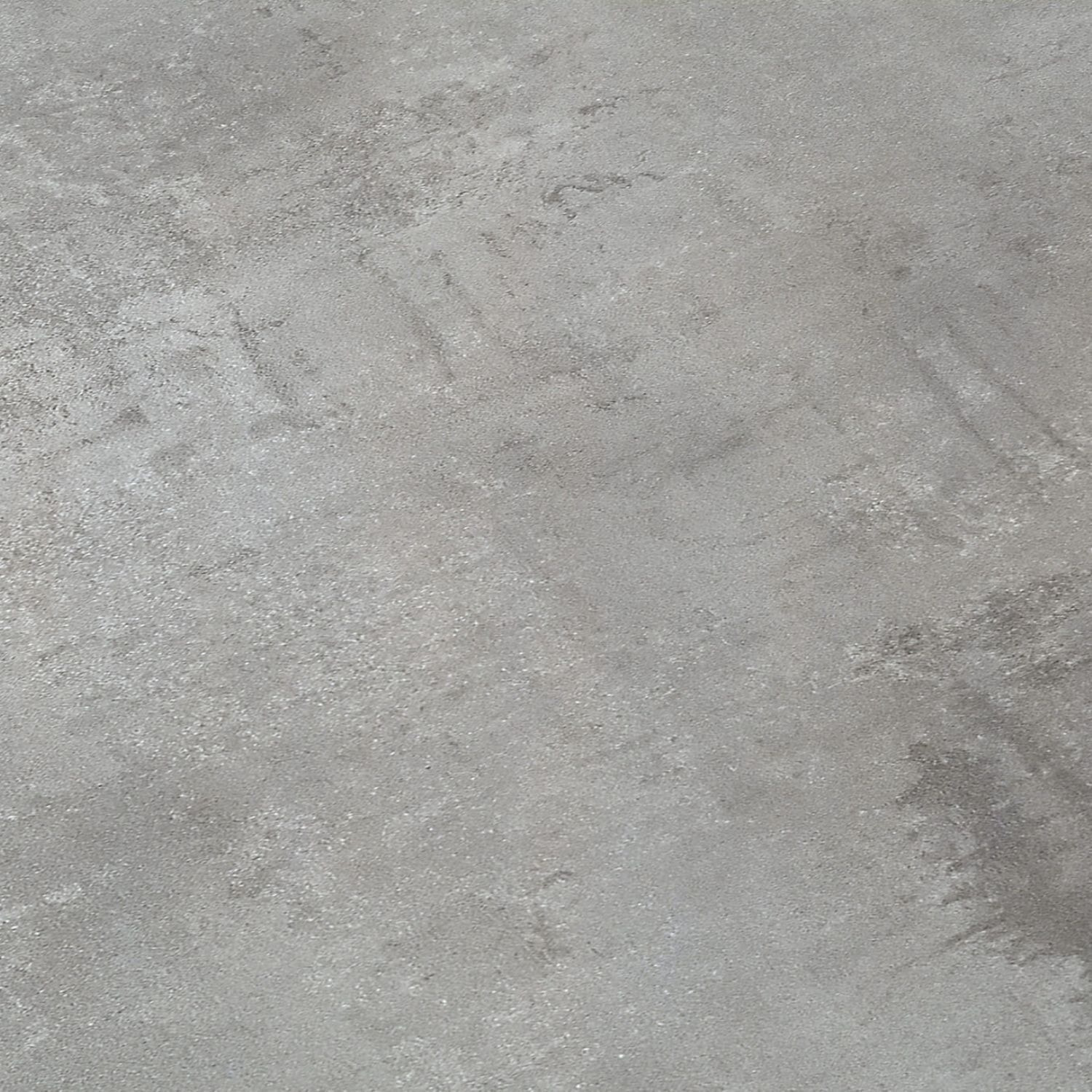 Tavolo CARRARA in legno, finitura grigio cemento e base in metallo verniciato antracite, allungabile 180×90 cm – 260×90 cm