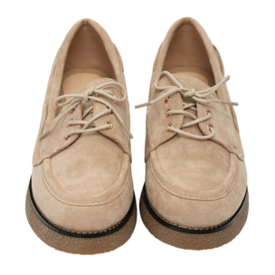 Mocassino stringato - tacco 4,0 cm