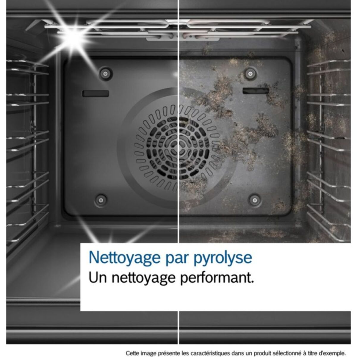 Four encastrable BOSCH HBA572BB4 - Pyrolyse - Chaleur tournante pulsée - Porte froide - 10 Programmes Auto