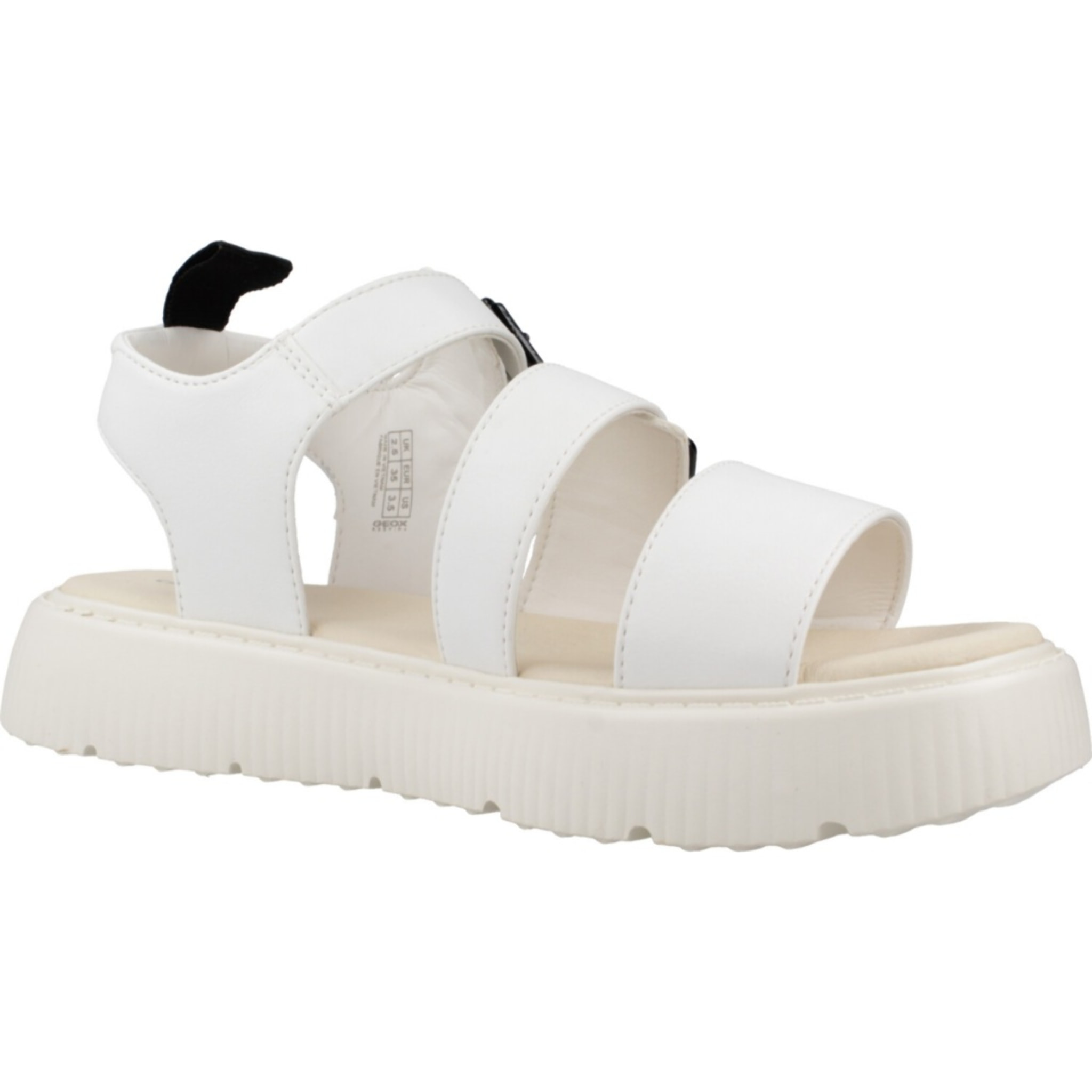 Sandalias Niña de la marca GEOX  modelo J SANDAL KODETTE GIR White