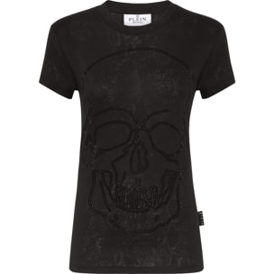 PHILIPP PLEIN T-Shirt Round Neck SKULL
