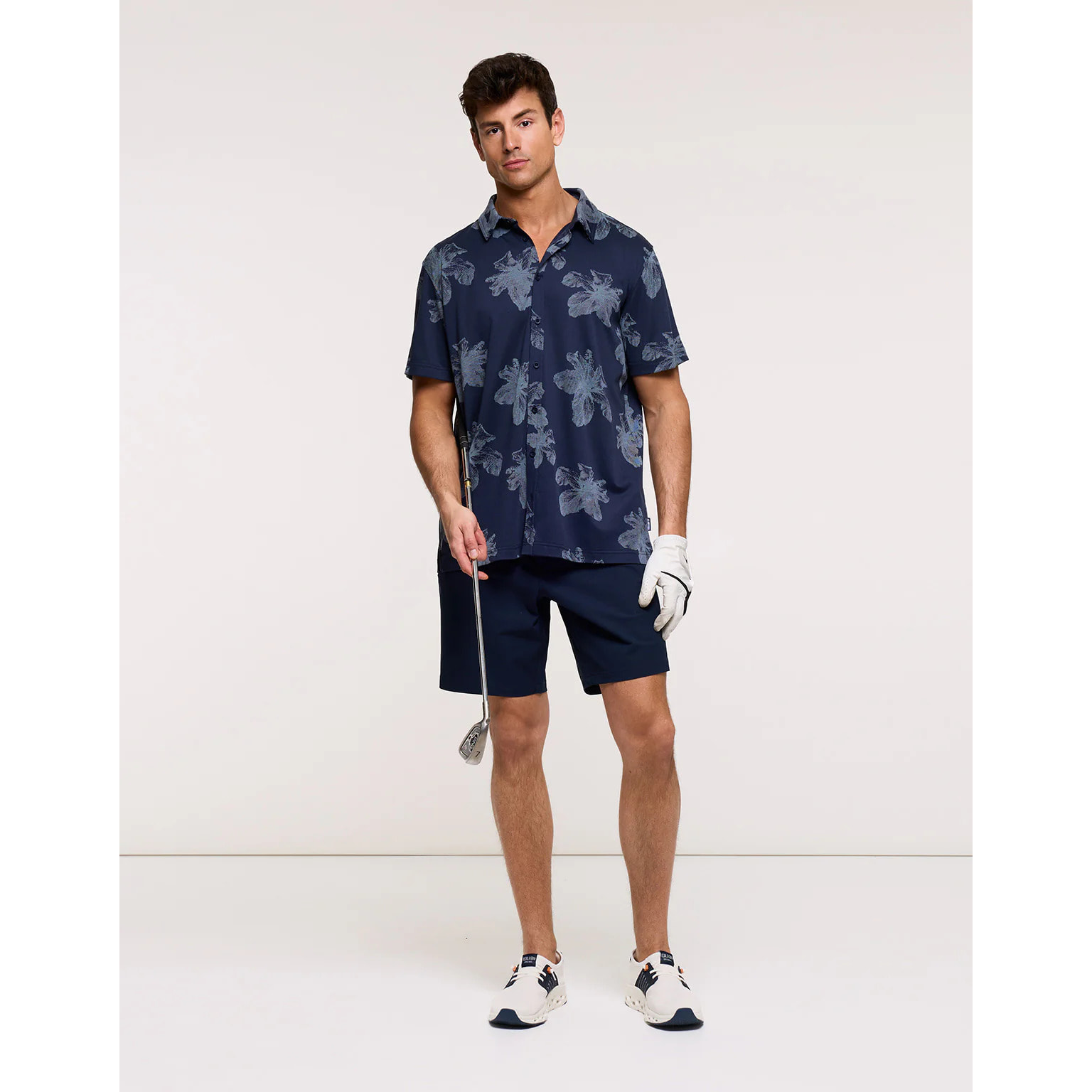 Camisa Manga Corta Azul Marino - Noxon