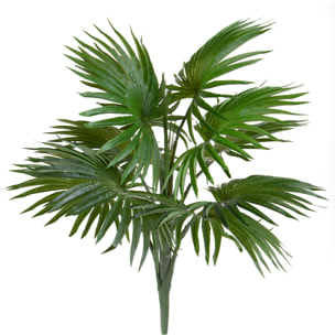 Chamarons Con 10 Foglie. Altezza 61 Cm - Pezzi 1 - 15X61X12cm - Colore: Verde - Bianchi Dino - Piante Artificiali