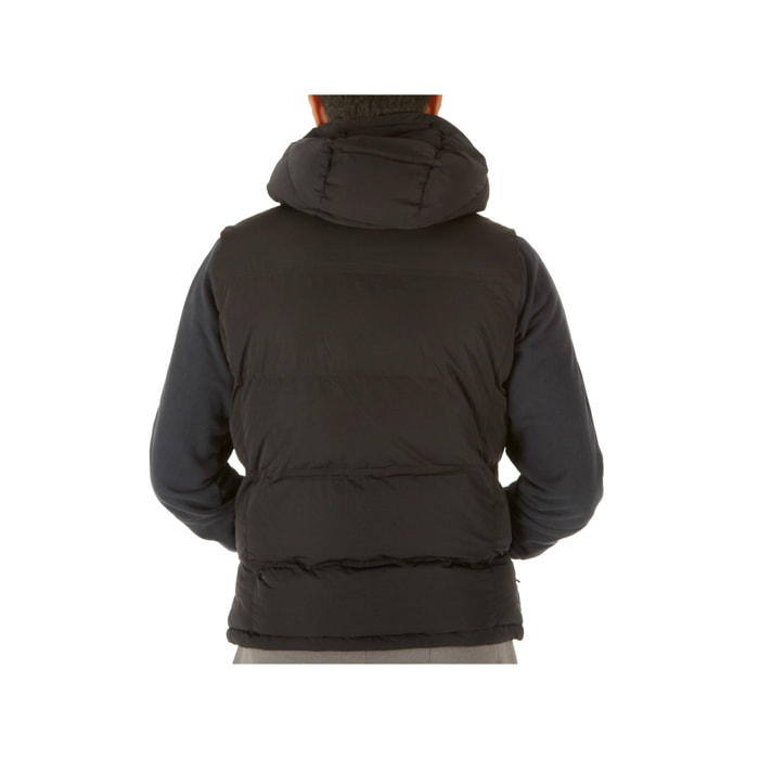 Piumini Champion Hooded Full Zip Vest Nero