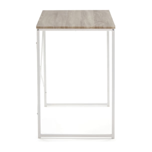 Escritorio Cáceres em color blanco/negro