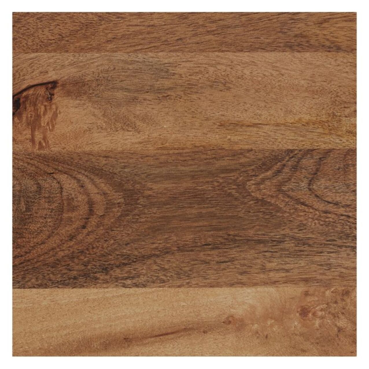 Table de chevet ajourée en bois de manguier - Jaya