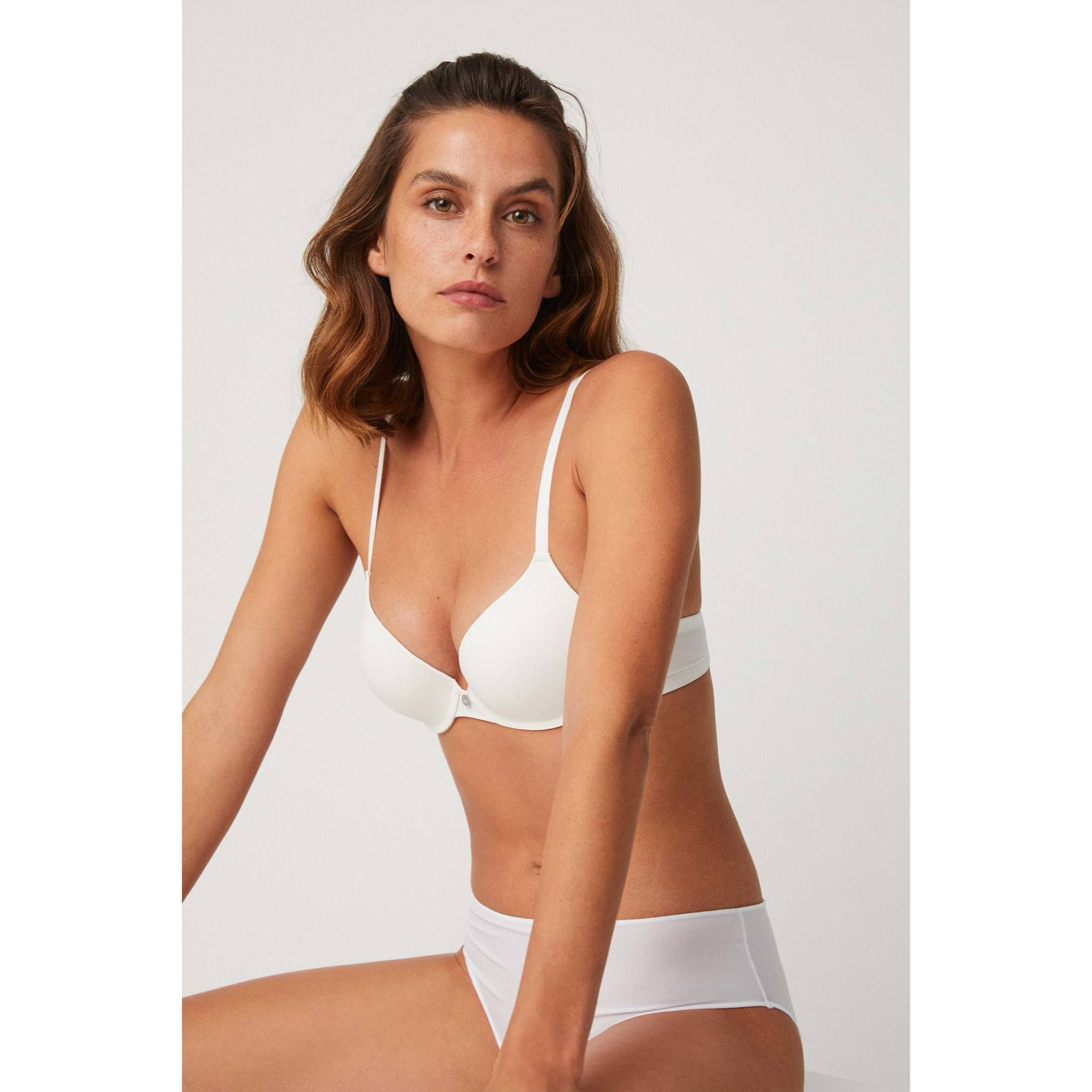 Reggiseno push-up bianco coppa B