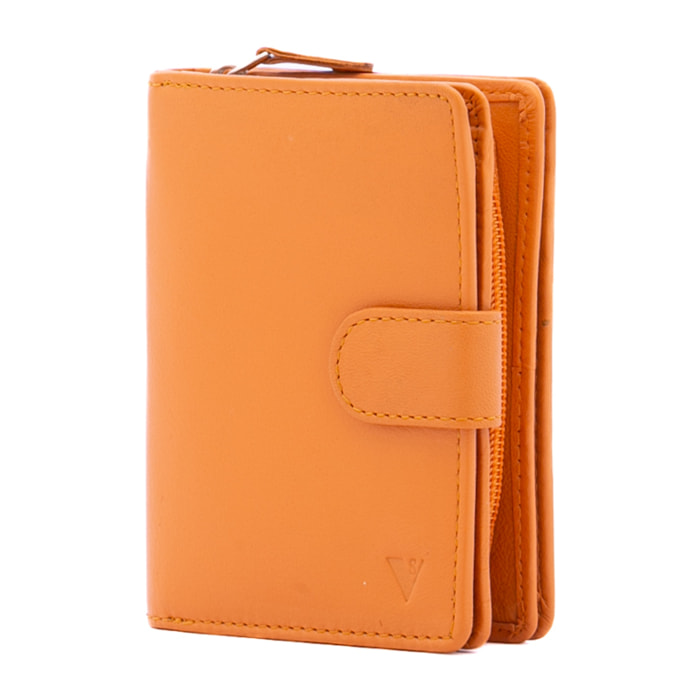 Portafoglio  da donna ecopelle Prodotto Vegano 13x9,5x4 cm