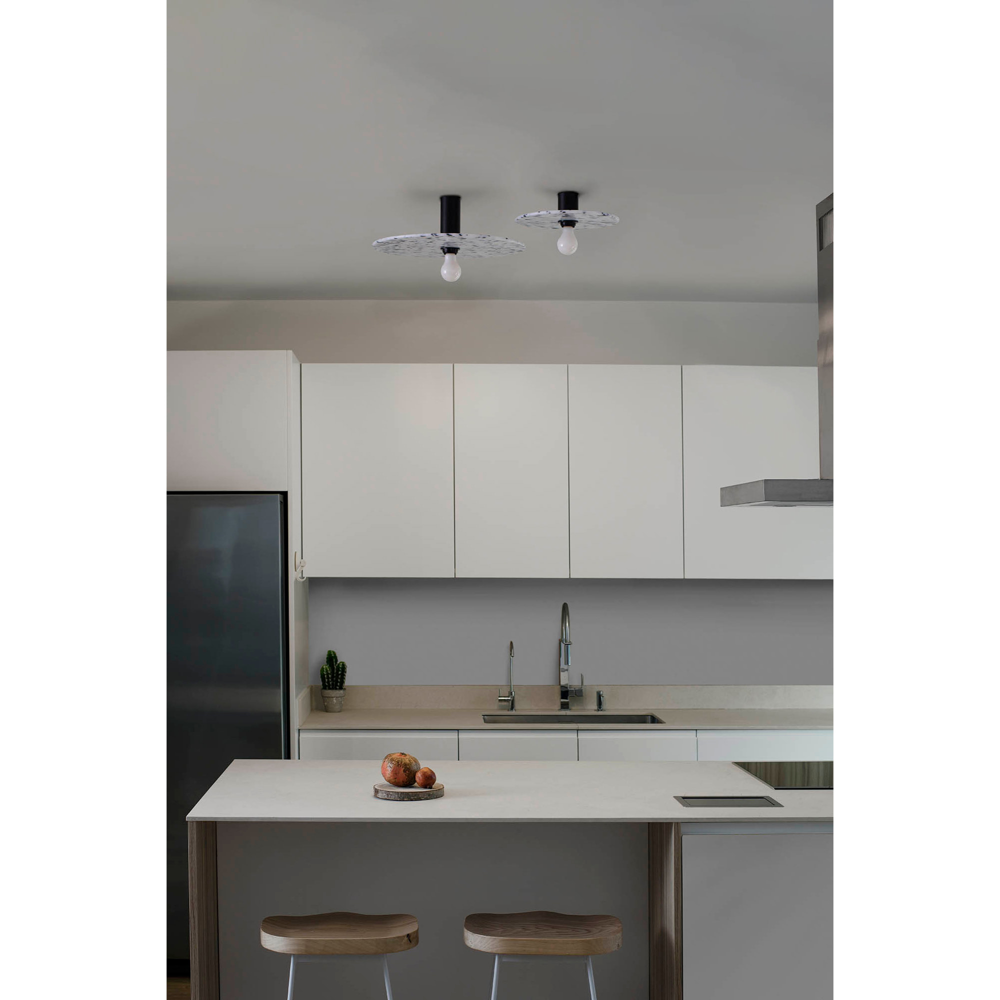 CONFETTI 450 H70 Aplique/plafón marmóreo reciclada