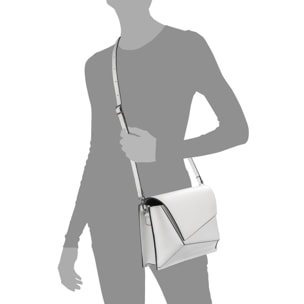 Alatri Borsa a tracolla Donna.Pelle autentica Saffiano Ruga