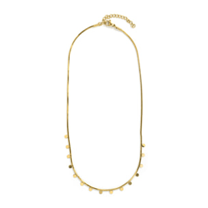 Collar Pilal acabado oro amarillo 18k