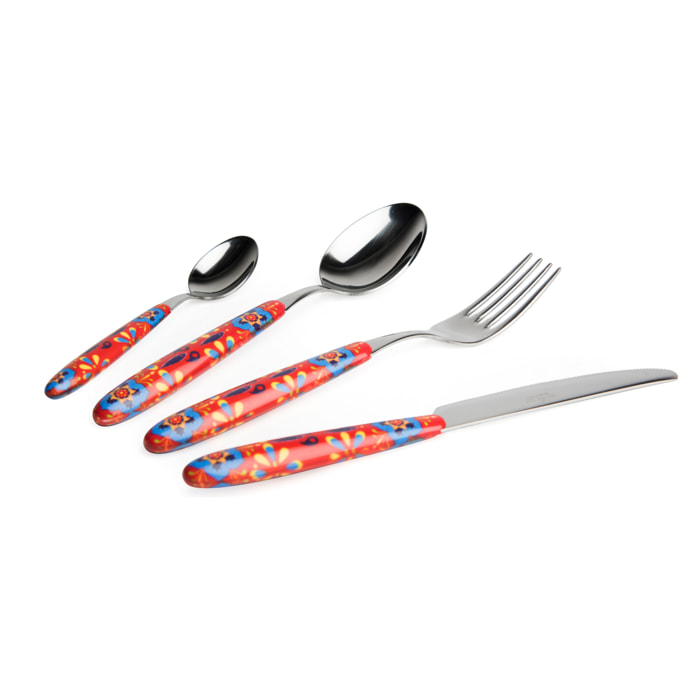 Service 24 couverts Excelsa – Tex Mex, Acier Multicolore