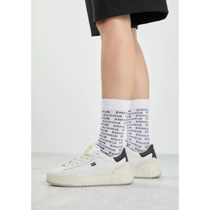 Calcetines Blancos Capital Logo  DF