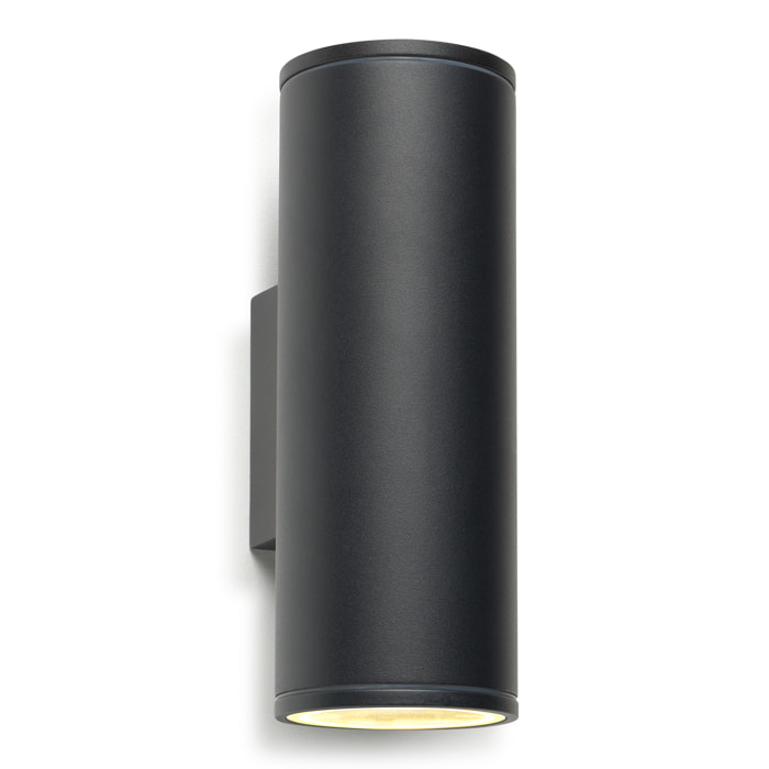 Forlight Aplique Ip54 Orion Double Emission Led 11,3W 3000K Negro 1135Lm