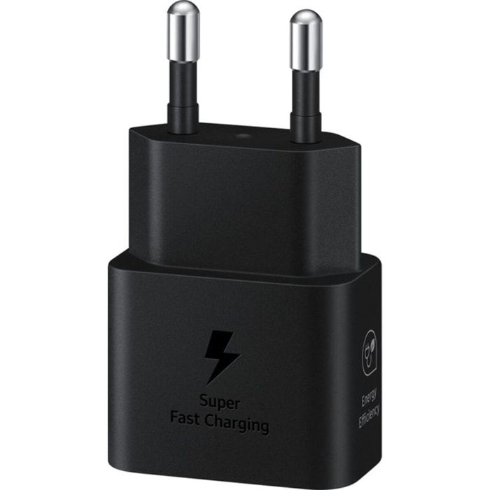 Chargeur secteur SAMSUNG Ultra rapide 25W USB-C Noir