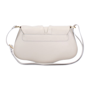 Borsa a spalla da donna In Vera pelle Made in Italy 30,5x19,5x9 cm