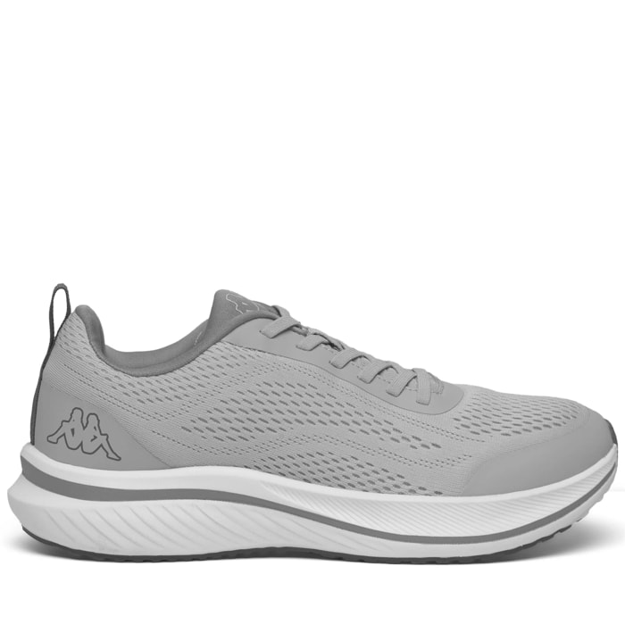 Kappa - Zapatillas Hombre Mujer Gris - Logo Malking