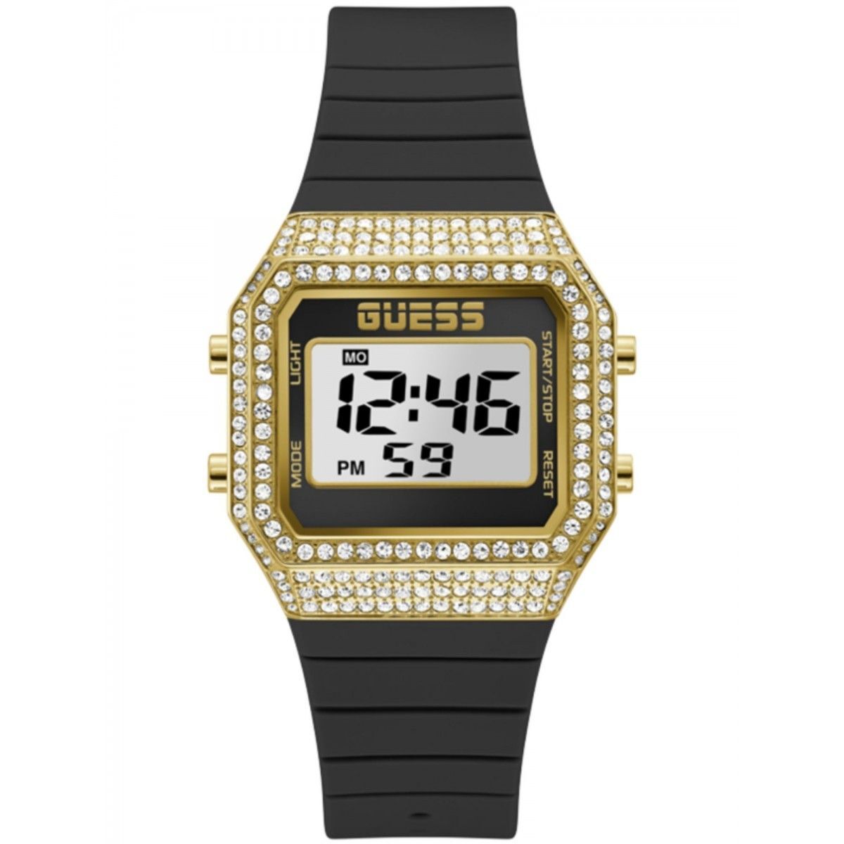 Reloj Guess GW0430L2 Mujer Digital Cuarzo con Correa de Silicona