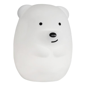 Veilleuse bébé ours sans fil touch LED TEDDY H19CM