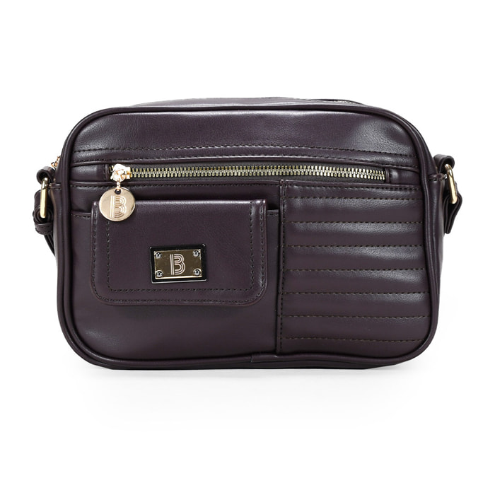 Bolso bandolera marrón