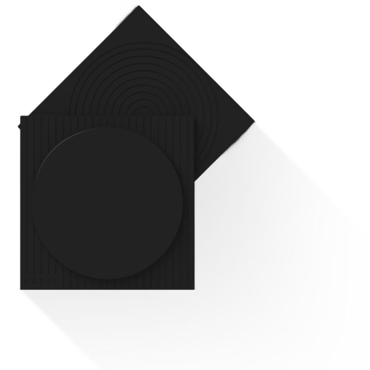 Chargeur CASYX sans fil 2en1 fast charge Qi2 USB C noir