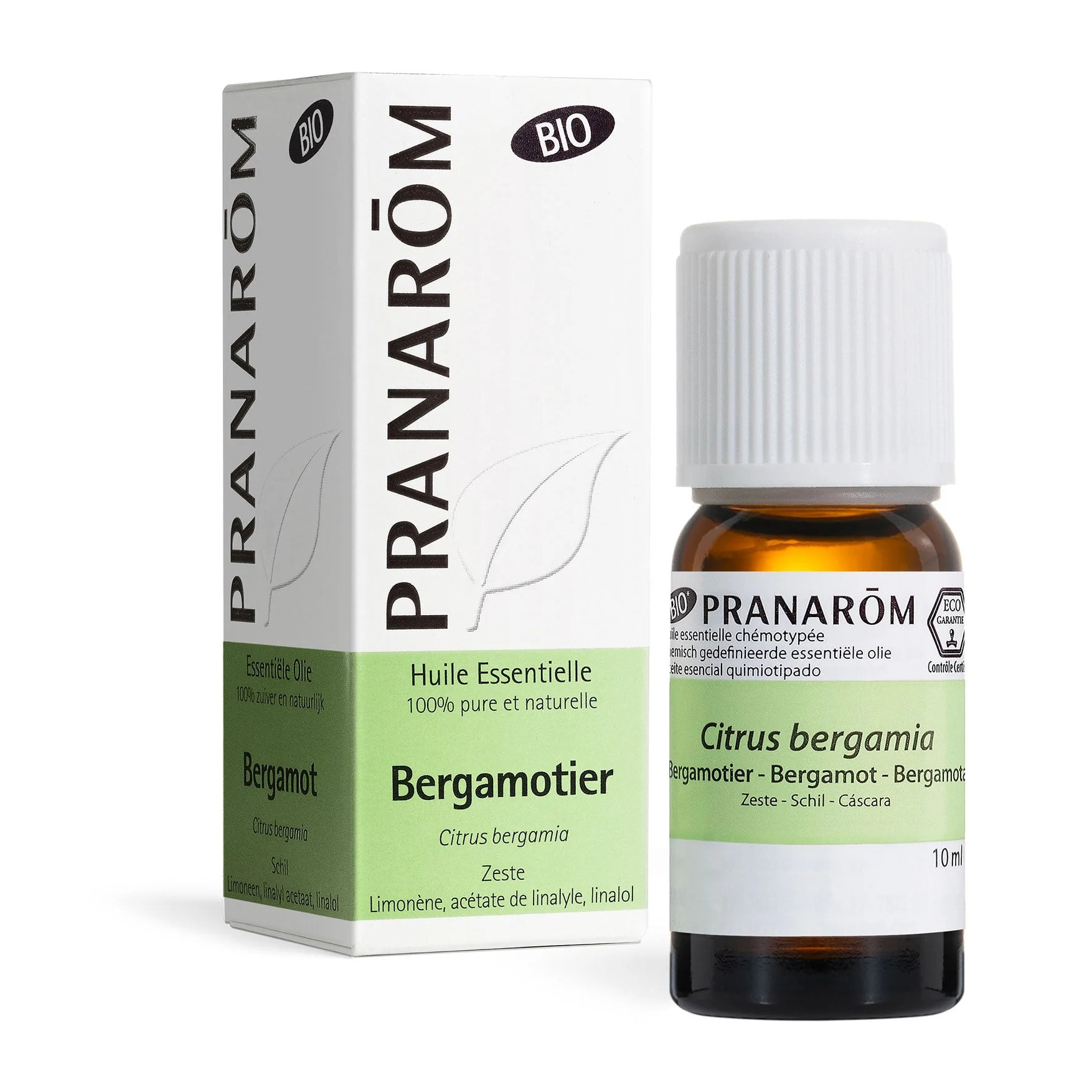 Pranarom - Huile Essentielle de Bergamotier - Bio - 10 ml