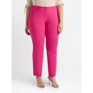 Fiorella Rubino - Pantalones de punto Milán - Fuchsia