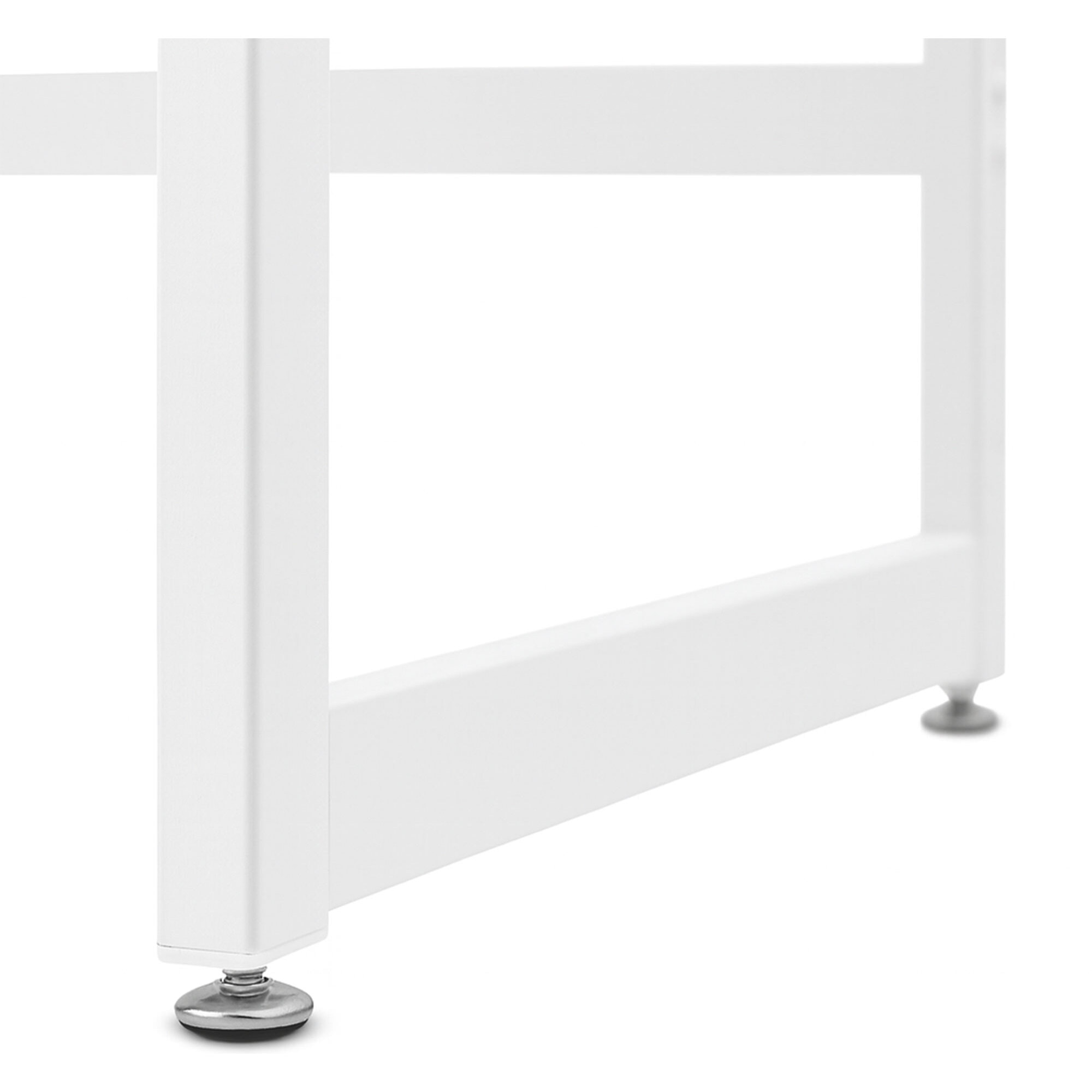 Otari - Scrivania in stile industrial oak con cassetto e vano a giorno, 110x50xH76 cm