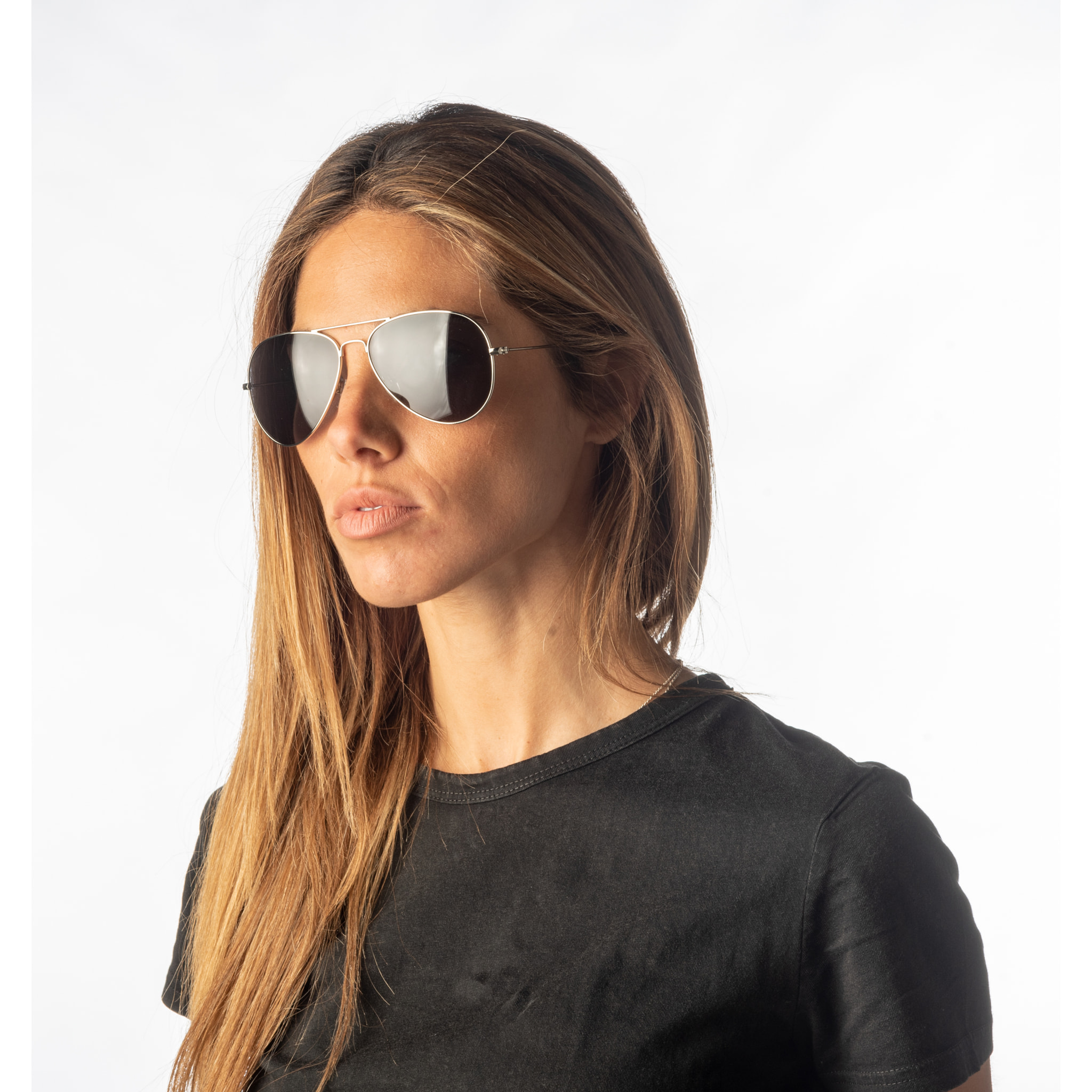 Gafas de sol OCEAN BANILA - Plata + ahumado
