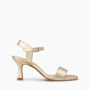 SANDALIAS DORADAS LALI-X