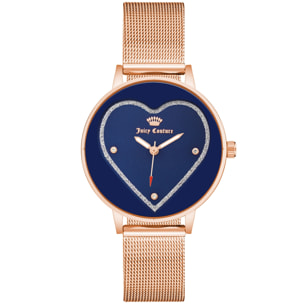 Reloj Juicy Couture JC1240NVRG Mujer Analogico Cuarzo con Correa de Acero inoxidable