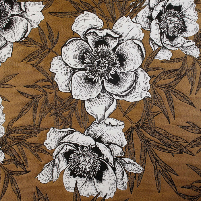 Tissu d'ameublement aux impressions florales - Autre