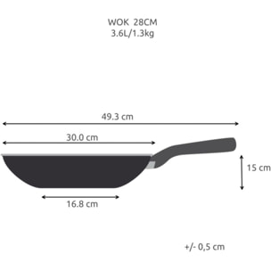 Wok LAGOSTINA Desideria 28cm