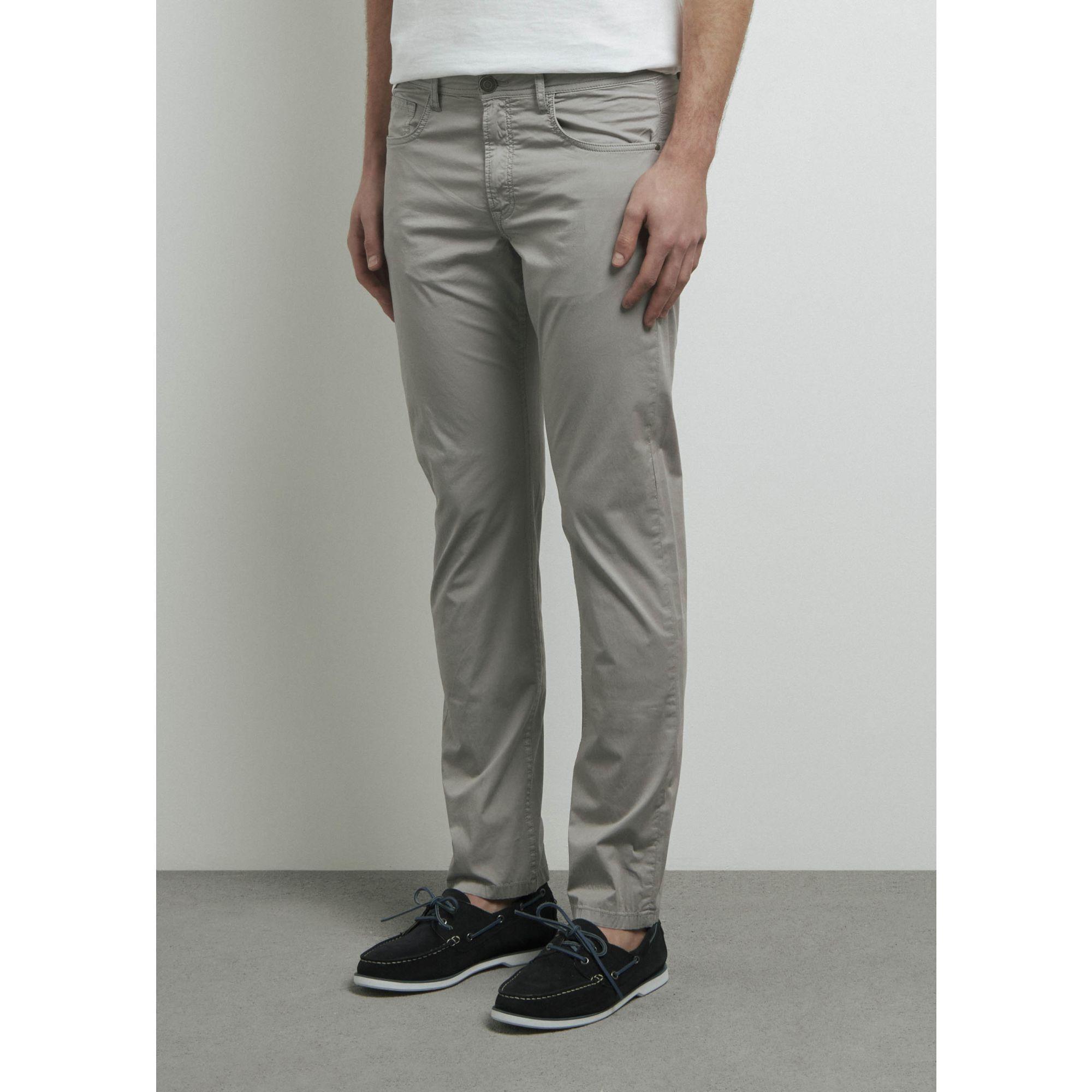 PANTALONE GRIGIO CHIARO CONBIPEL