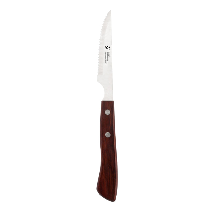 Cuchillo chuletero 10cm acero inoxidable pakka san ignacio