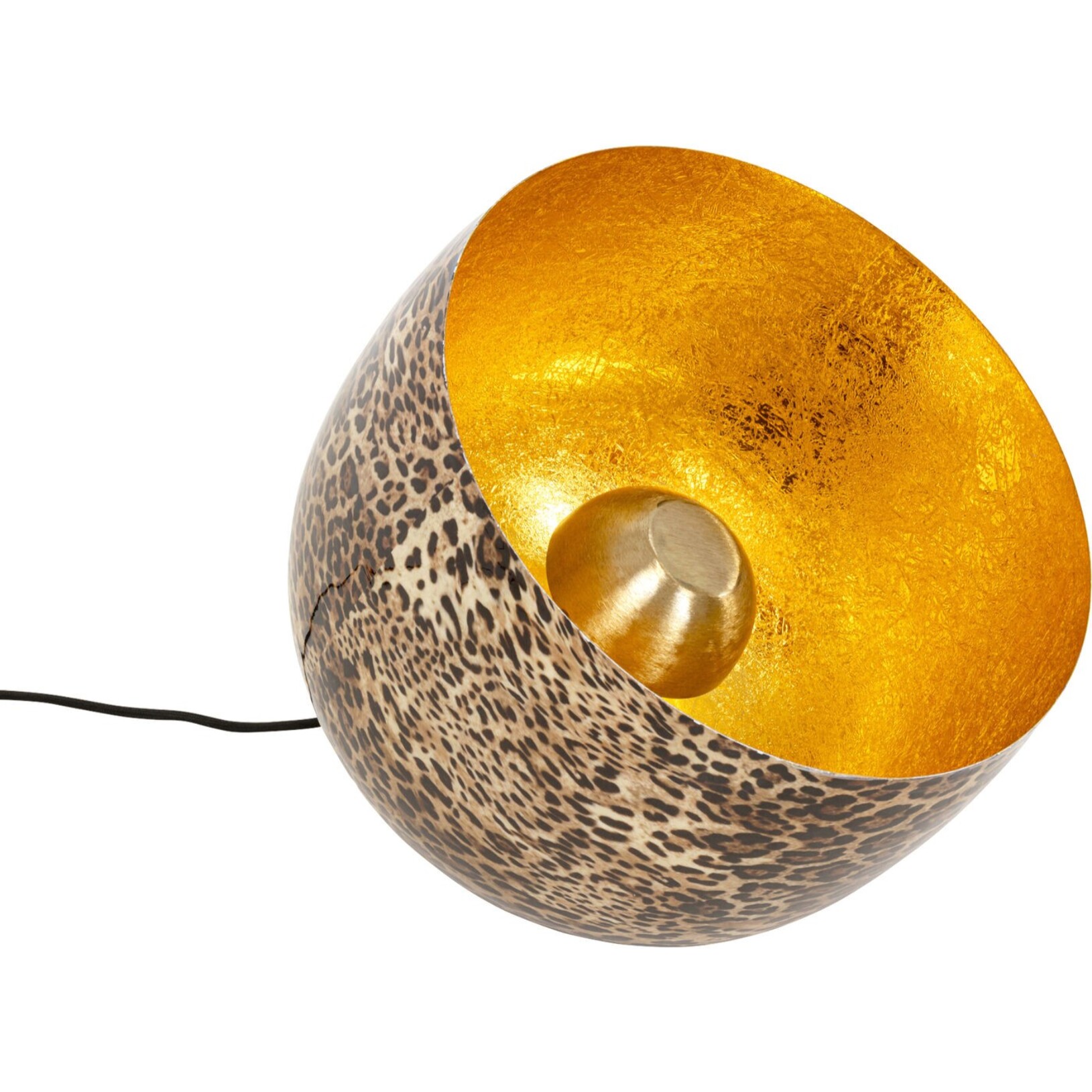 Lampe Apollon Smooth 50cm léopard Kare Design