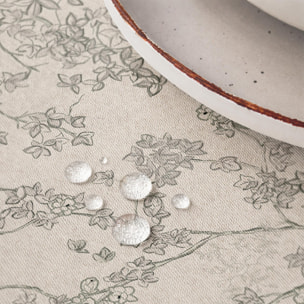 Nappe anti-taches SOMA GRIS CLAIR - en 100 % coton