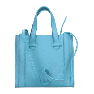 Borsa a mano da donna In Vera pelle Made in Italy 23x20x13 cm