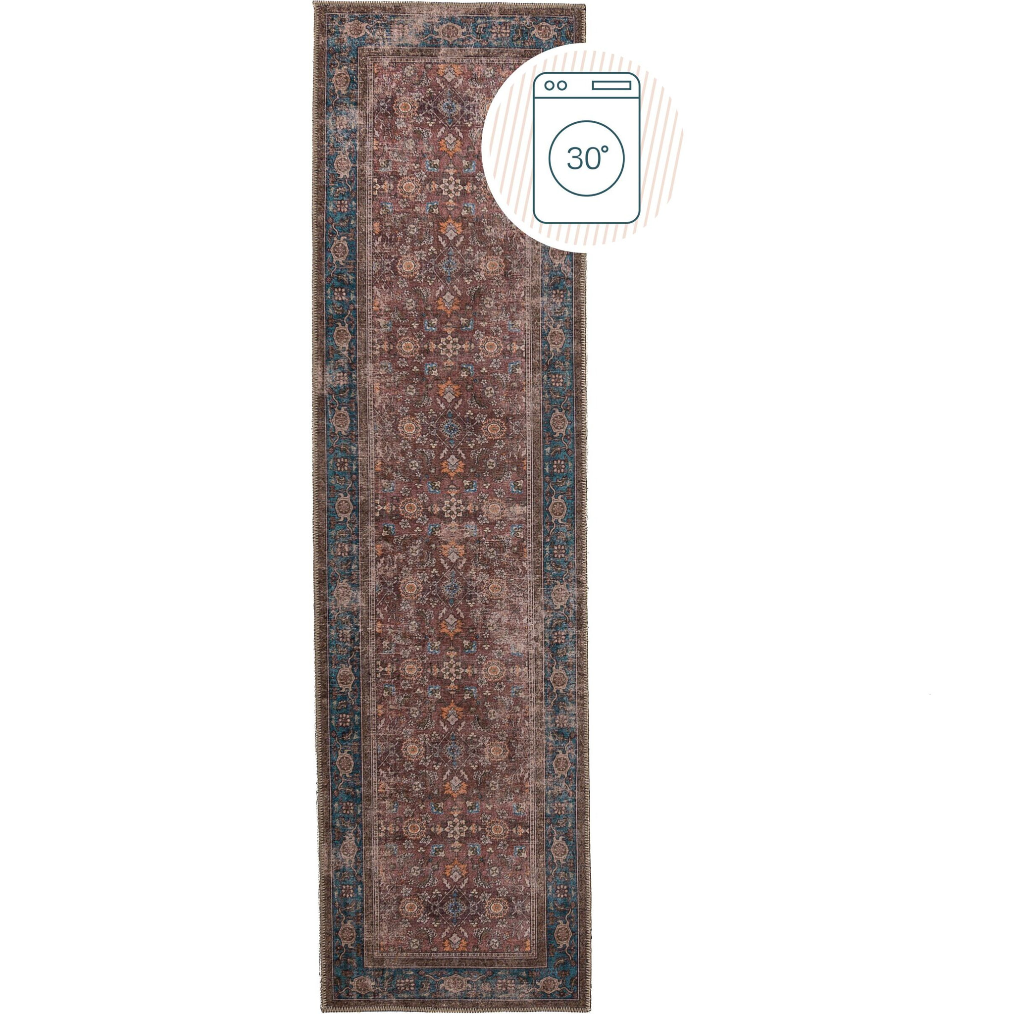 Tapis lavable de couloir CYRA