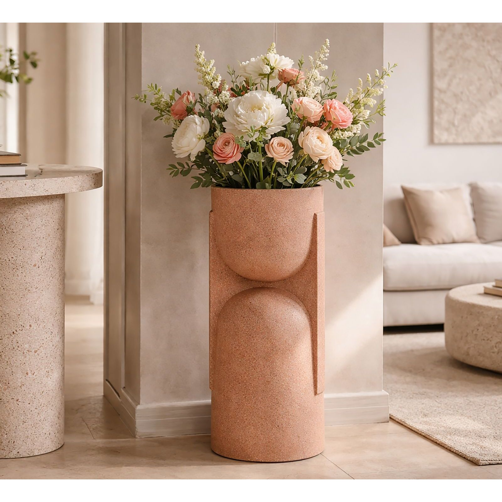 P/VASO DA ESTERNO NUI CM 36X34X70,5 (APERTURA CM Ø 27)