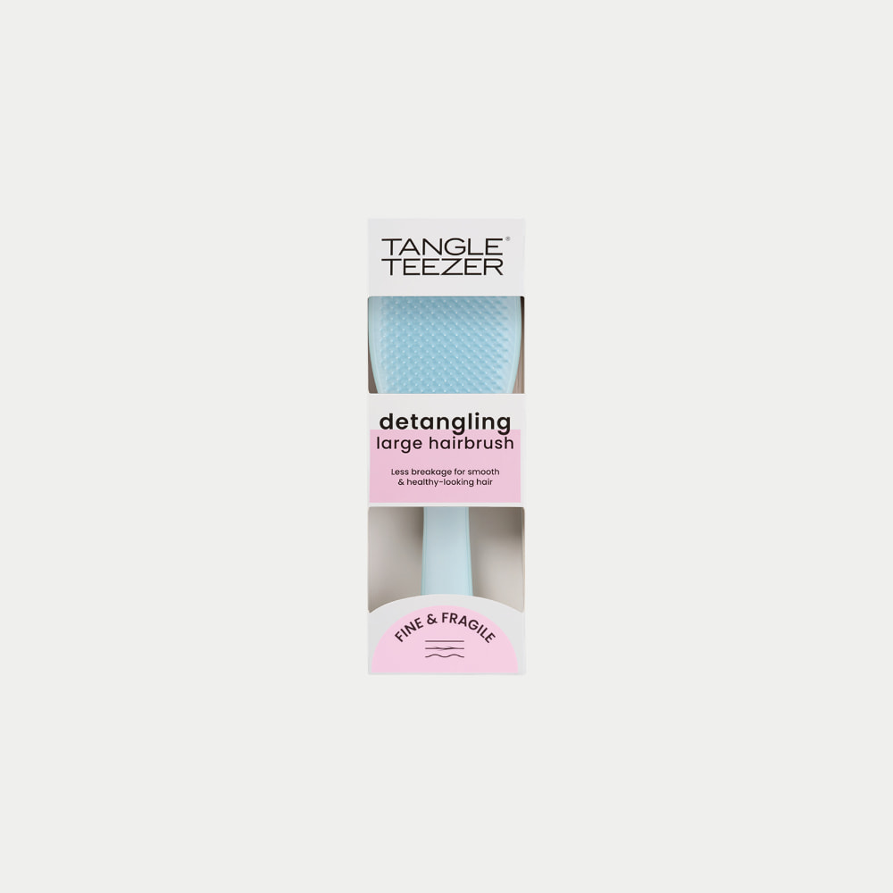 TANGLE TEEZER The Ultimate Detangler LARGE FINE & FRAGILE Seafoam Blue